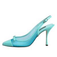 9660994.jpeg Dolce & Gabbana helesinised nahast ja võrkmaterjalist slingback-kontsakingad