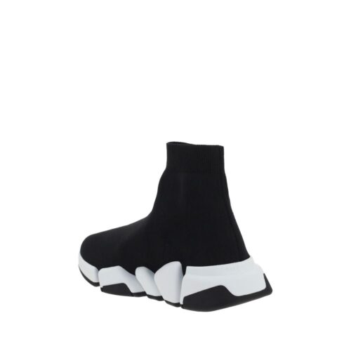 Balenciaga Black Polyester Athletic Sneakers