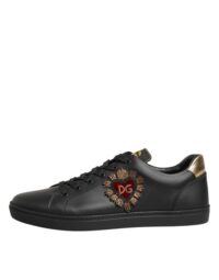 Dolce & Gabbana mustad südamekaunistustega tossud