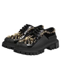 9706758.jpeg Dolce & Gabbana mustad kristallkaunistustega derbikingad