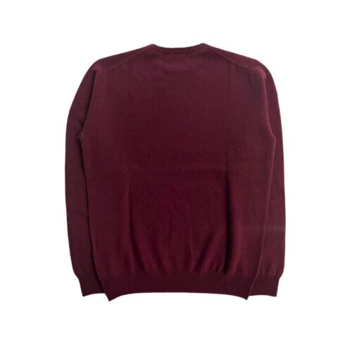 Baldinini Trend Red Cashmere Men Sweater