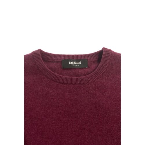 Baldinini Trend Red Cashmere Men Sweater
