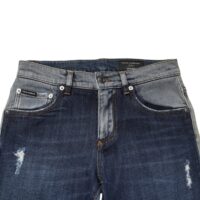 9791694.jpeg Dolce & Gabbana sinised kahetoonilised meeste skinny teksad