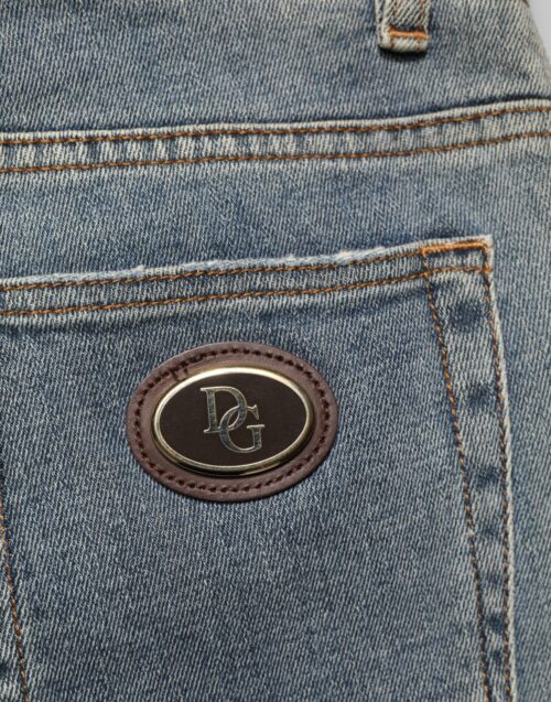 9791695.jpeg Dolce & Gabbana sinised kahetoonilised meeste skinny teksad