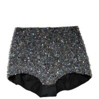 Dolce & Gabbana mitmevärvilised kaunistustega kõrge vöökohaga lühikesed püksid