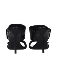 Balmain Mustad Stiletto-kontsaga sandaalid