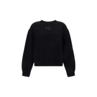 Alexander Wang Black Cotton Sweatshirt