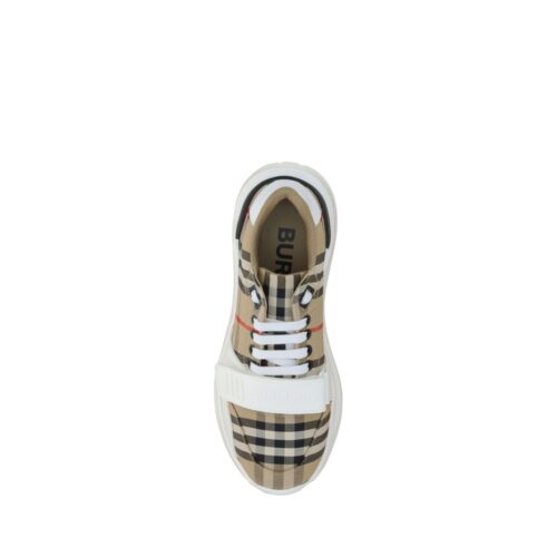 Burberry Beige Athletic Sneakers
