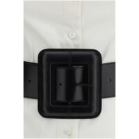 Balenciaga valge puuvillane vabaaja kleit