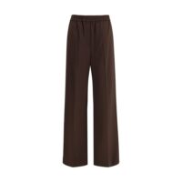 Max Mara Gray Polyester Casual Pants