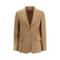 Max Mara Beige Fleece Wool Clothing