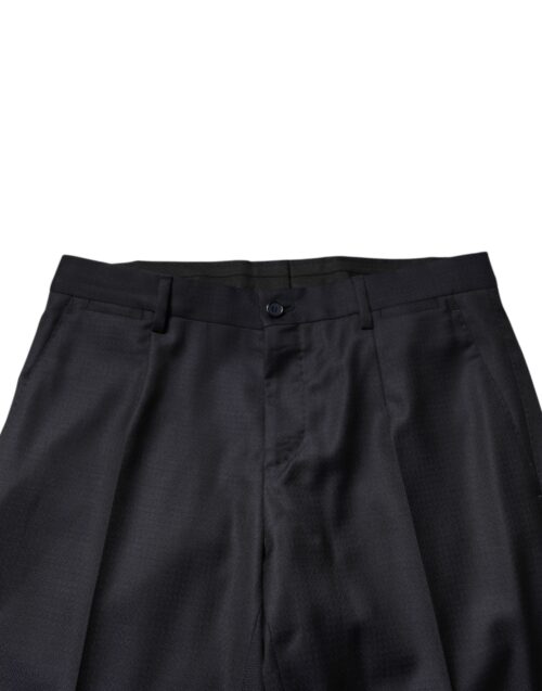 9885889.jpeg Dolce & Gabbana must ühe nööbireaga meeste kaheosaline ülikond