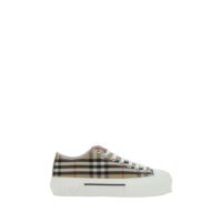 Burberry Brown Rubber Low Top Sneakers