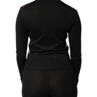 Dolce & Gabbana must õhuline nööbitav kardigan