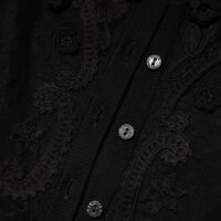 Dolce & Gabbana must õhuline nööbitav kardigan