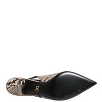 Dolce & Gabbana mitmevärvilised nahast slingback-kontsad