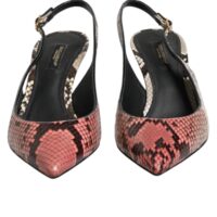 Dolce & Gabbana mitmevärvilised nahast slingback-kontsad