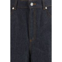 Givenchy Blue Cotton Casual Pants