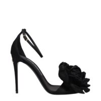 Dolce & Gabbana Mustad Stiletto Kontsaga Sandaalid