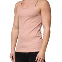 Dolce & Gabbana roosa varrukateta ümara kaelusega topp T-särk