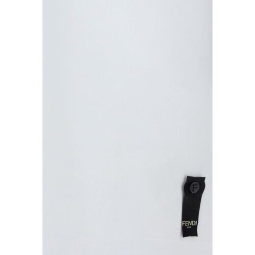 9938436.jpeg Fendi valge puuvillane T-särk