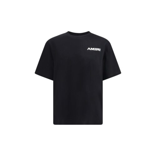 9949216.jpeg Amiri Black Cotton T-Shirt
