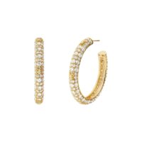 Michael Kors kuldsed hõbedast kõrvarõngad 3,5 cm