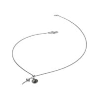 Guess hõbedane naiste kaelakee JUMN04002JWSTBKT-U