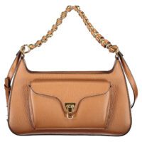 coccinelleborsadonnamarrone_1-5.jpg Coccinelle pruun nahkefektiga õlakott Beat Generatio