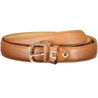 Coccinelle naiste pruun nahkrihm metallpandlaga