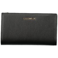 coccinelleportafogliodonnanero_1-2.jpg Coccinelle must naiste rahakott Metallic Soft