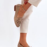 Jezzi mugavad kunstnahast ballerinad lipsuga