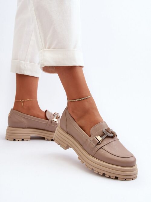 Mokassiinid Laura Messi – stiilsed nahast jalatsid