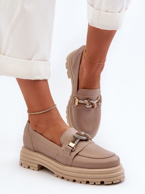 Mokassiinid Laura Messi – stiilsed nahast jalatsid