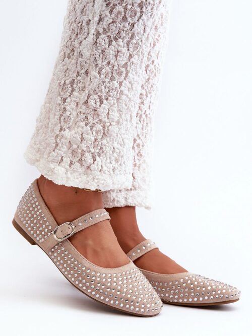 Sädelevad baleriinad reguleeritava rihmaga