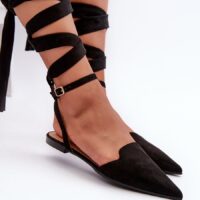 Naiste elegantsed terava ninaga ballerina kingad