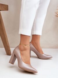 Plokk-kontsaga kingad Lewski Shoes 206819