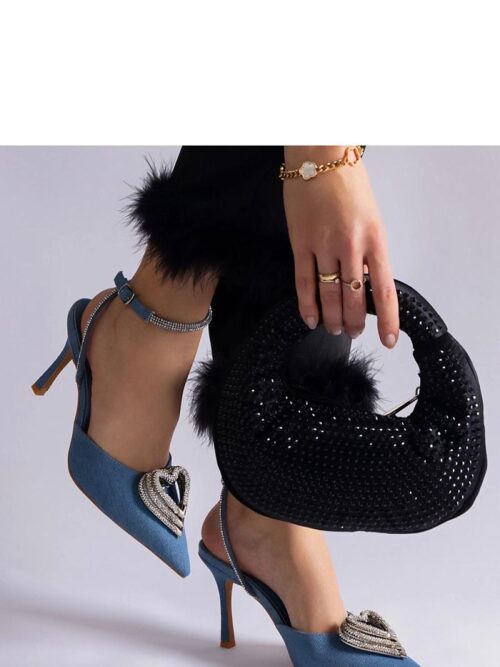 Sinised kõrge kontsaga kingad 207200 Solea