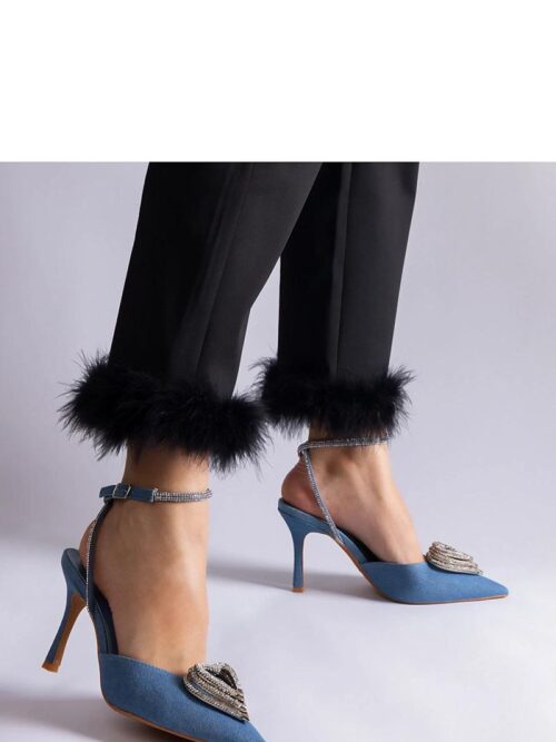 Sinised kõrge kontsaga kingad 207200 Solea