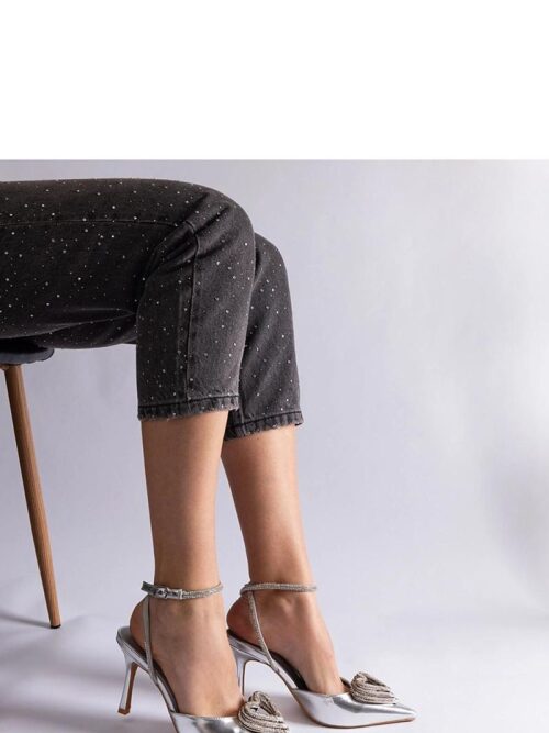 custom900x1200_1060059.jpg Hõbedased kõrged kontsad avatud kannaga Isoda Dolores