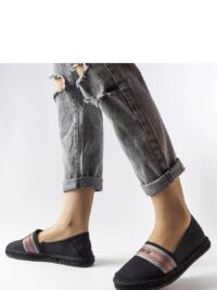 Big Star mustad espadrillid Solea naistele