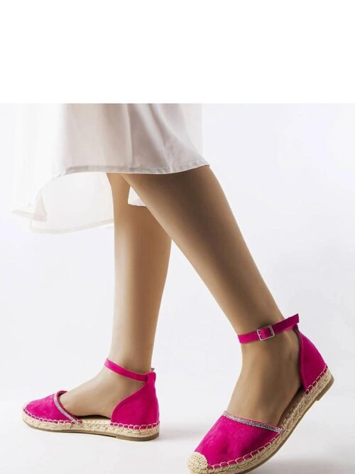 Roosad espadrillid Licia madala kontsaga