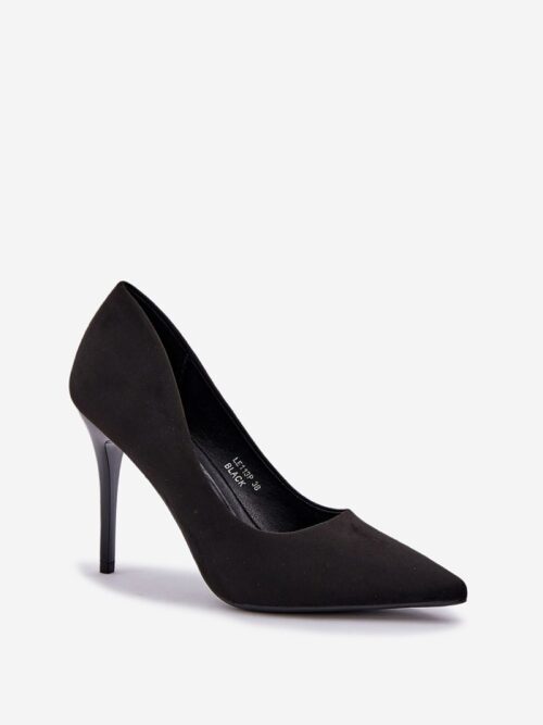 Kõrged kontsad 208486 – stiilsed öko-seemisnahast kingad