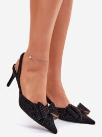 Kõrged kontsad 213878 – stiilsed avatud kannaga kingad