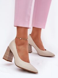 Nahast plokk-kontsaga kingad 213892