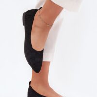 Naiste hingavad võrkbalerinad madala kontsaga