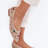 Naiste elegantsed baleriinikingad kristallidega