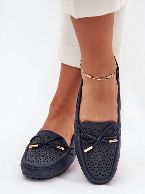 Mokassiinkingad pitsmustriga