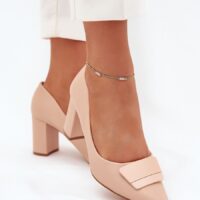 Plokkkontsaga kingad 216313 – stiilsed naistepumpsid