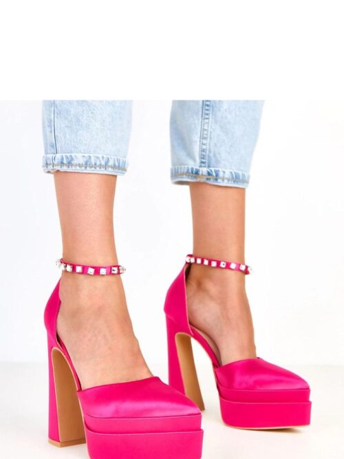 Satiinist kõrged kontsakingad 217937 Solea